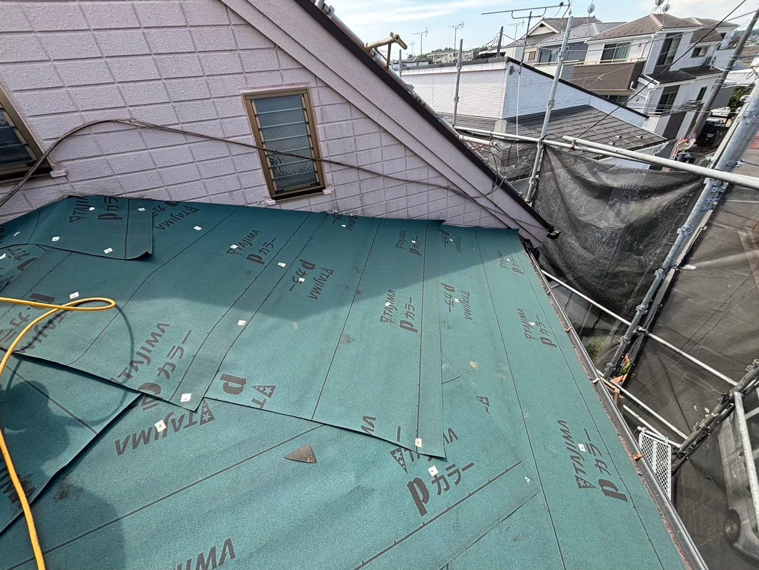 川越市 G様邸 施工中